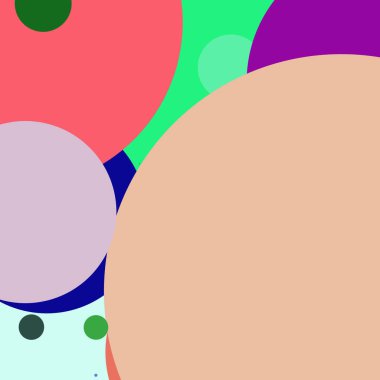 Daire geometrik güzel arka plan çok renkli desen.