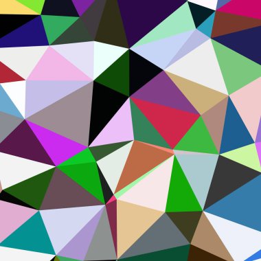 Arka plan çok renkli geometrik poligonal.