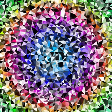 Arka plan çok renkli geometrik poligonal.