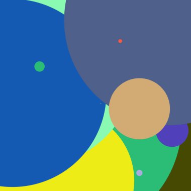 Daire geometrik güzel arka plan çok renkli desen.