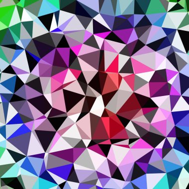 Arka plan çok renkli geometrik poligonal.