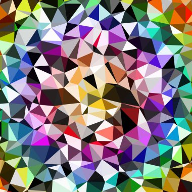 Arka plan çok renkli geometrik poligonal.