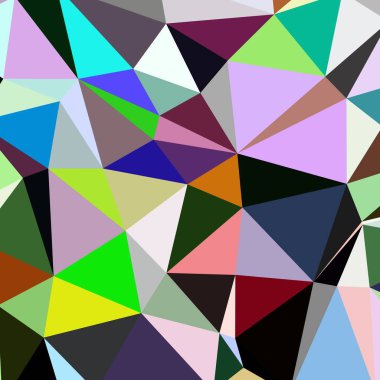 Arka plan çok renkli geometrik poligonal.