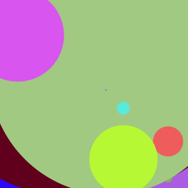 Daire geometrik yeni arka plan çok renkli desen.