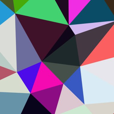 Arka plan çok renkli geometrik poligonal.