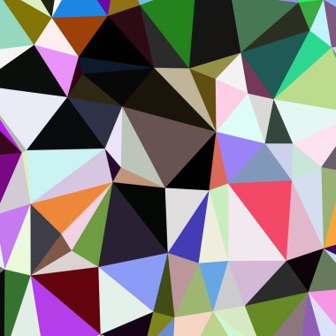 Arka plan çok renkli geometrik poligonal.