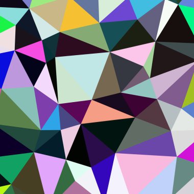 Arka plan çok renkli geometrik poligonal.