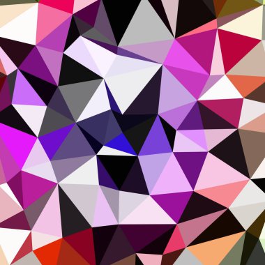 Arka plan çok renkli geometrik poligonal.