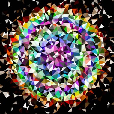 Arka plan çok renkli geometrik poligonal.