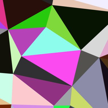 Arka plan çok renkli geometrik poligonal.