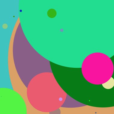 Daire geometrik zarif arka plan çok renkli desen.