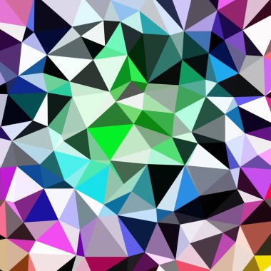 Arka plan çok renkli geometrik poligonal.