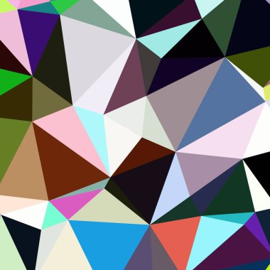 Arka plan çok renkli geometrik poligonal.