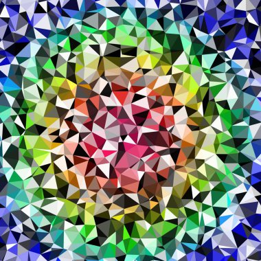 Arka plan çok renkli geometrik poligonal.
