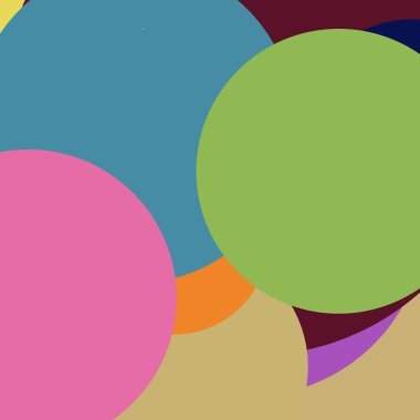 Daire geometrik şaşırtıcı arka plan çok renkli desen.