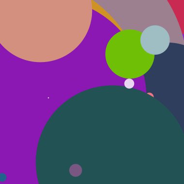 Daire geometrik büyük arka plan çok renkli desen.