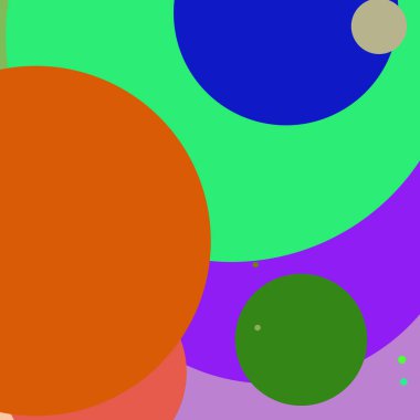 Daire geometrik yeni arka plan çok renkli desen.