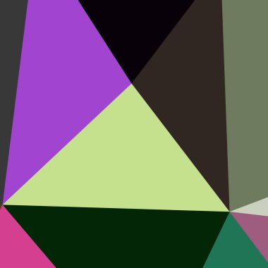 Arka plan çok renkli geometrik poligonal.