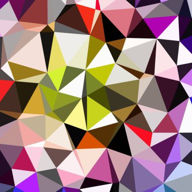 Arka plan çok renkli geometrik poligonal.