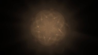 Fantezi kaotik renkli fraktal desen. Soyut Fraktal şekiller. 3D render resimde arka plan veya duvar kağıdı.