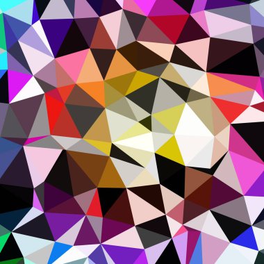 Arka plan çok renkli geometrik poligonal.