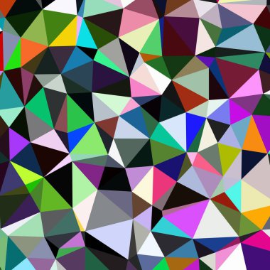 Arka plan çok renkli geometrik poligonal.