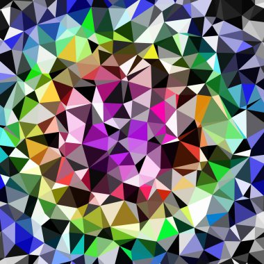 Arka plan çok renkli geometrik poligonal.