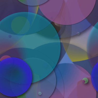 Arka plan çok renkli daire geometrik desen.