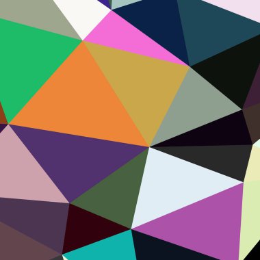 Arka plan çok renkli geometrik poligonal.