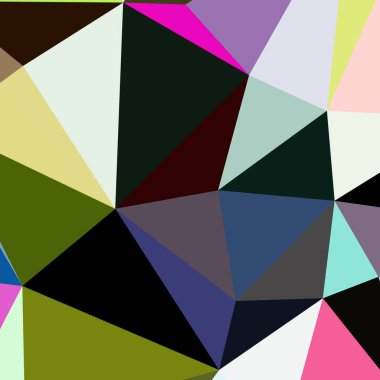 Arka plan çok renkli geometrik poligonal.