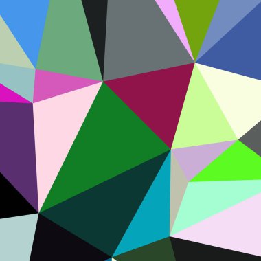 Arka plan çok renkli geometrik poligonal.