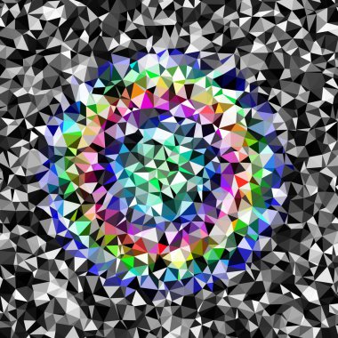 Arka plan çok renkli geometrik poligonal.