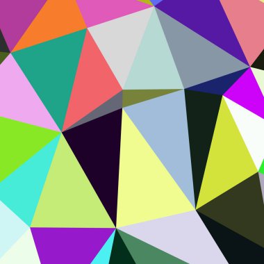 Arka plan çok renkli geometrik poligonal.