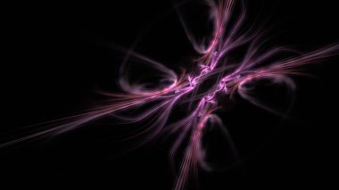 Fantezi kaotik renkli fraktal desen. Soyut Fraktal şekiller. 3D render resimde arka plan veya duvar kağıdı.