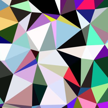 Arka plan çok renkli geometrik poligonal.