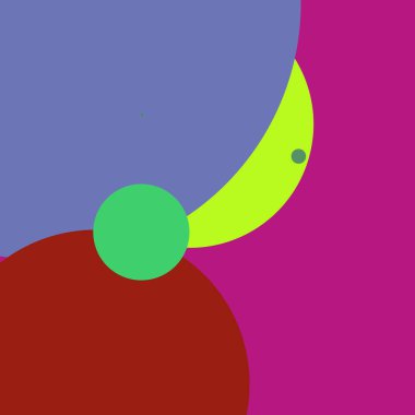 Daire geometrik büyük arka plan çok renkli desen.