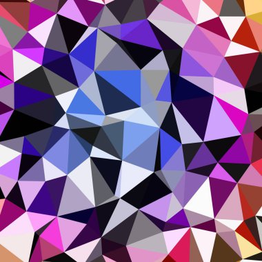 Arka plan çok renkli geometrik poligonal.