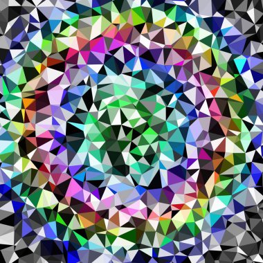 Arka plan çok renkli geometrik poligonal.