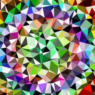 Arka plan çok renkli geometrik poligonal.