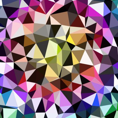 Arka plan çok renkli geometrik poligonal.