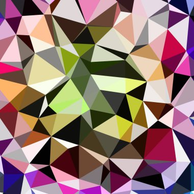 Arka plan çok renkli geometrik poligonal.