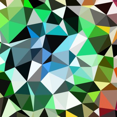 Arka plan çok renkli geometrik poligonal.