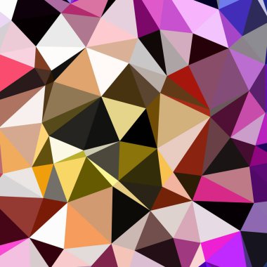 Arka plan çok renkli geometrik poligonal.