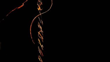 Fantezi kaotik renkli fraktal desen. Soyut Fraktal şekiller. 3D render resimde arka plan veya duvar kağıdı.