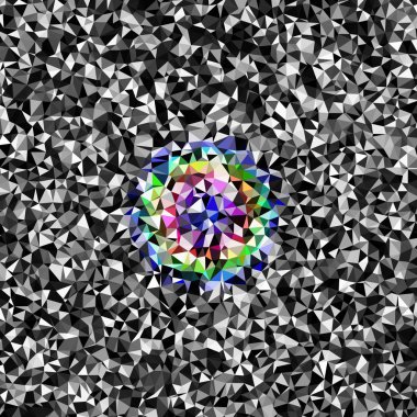 Arka plan çok renkli geometrik poligonal.