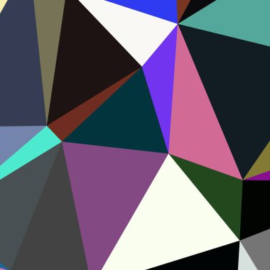 Arka plan çok renkli geometrik poligonal.