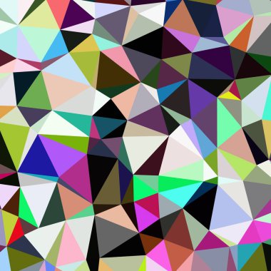 Arka plan çok renkli geometrik poligonal.
