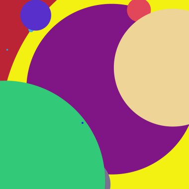 Daire geometrik güzel arka plan çok renkli desen.