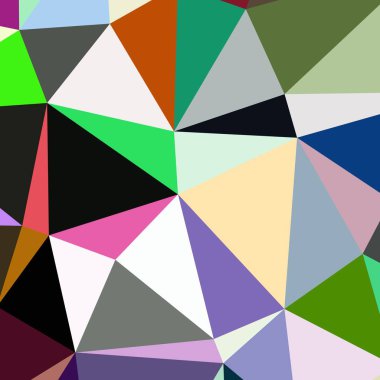 Arka plan çok renkli geometrik poligonal.