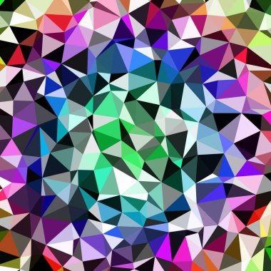 Arka plan çok renkli geometrik poligonal.